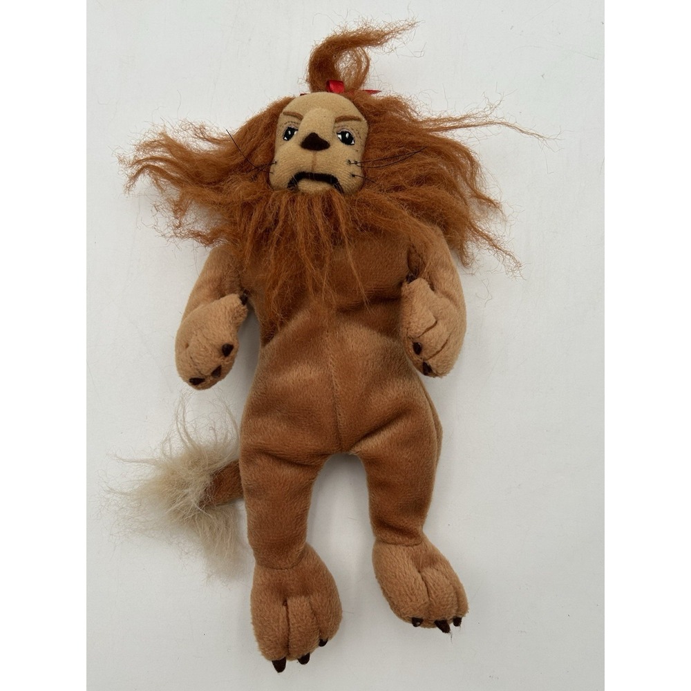 The Wizard of Oz Bean Bag Plush Cowardly Lion Warner Bros Studio 1998‎ Vintage